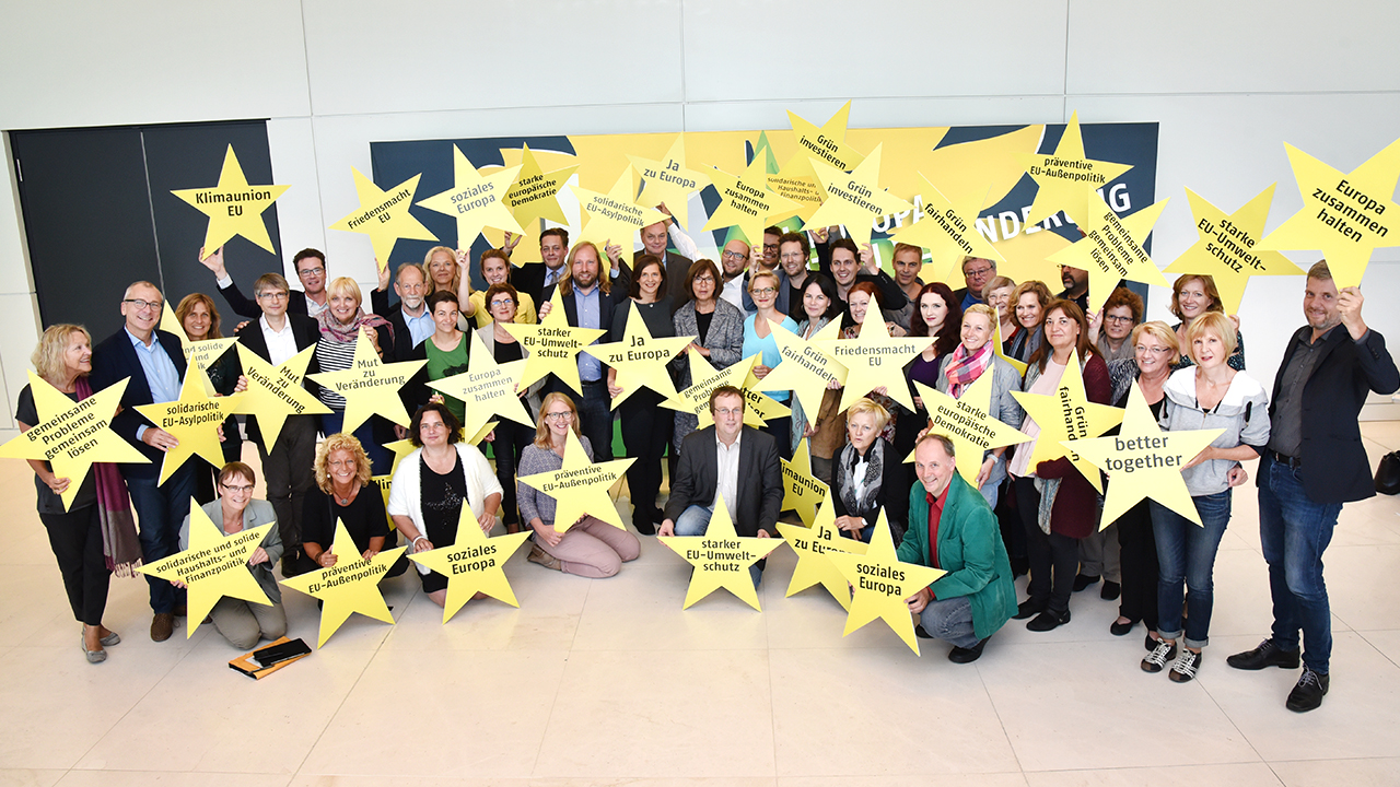 Grüne Fraktion sagt Ja zu Europa